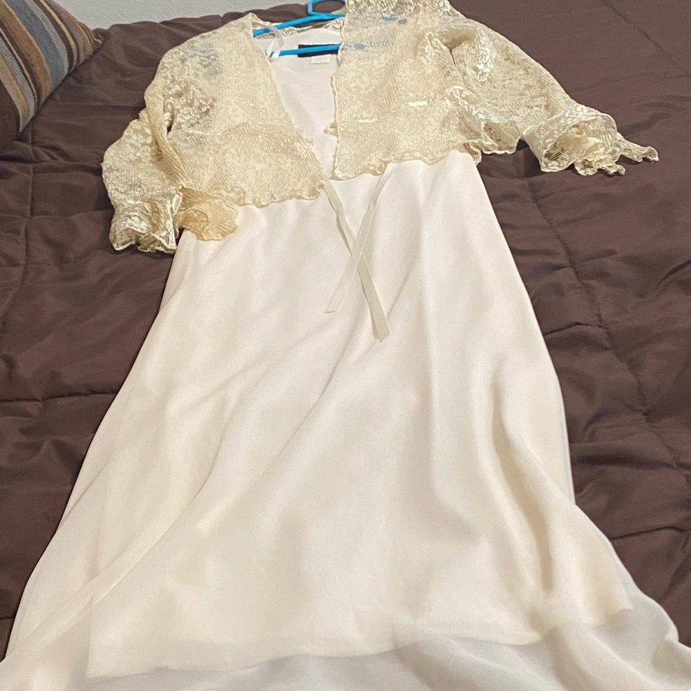 Beautiful floral lace sun dress